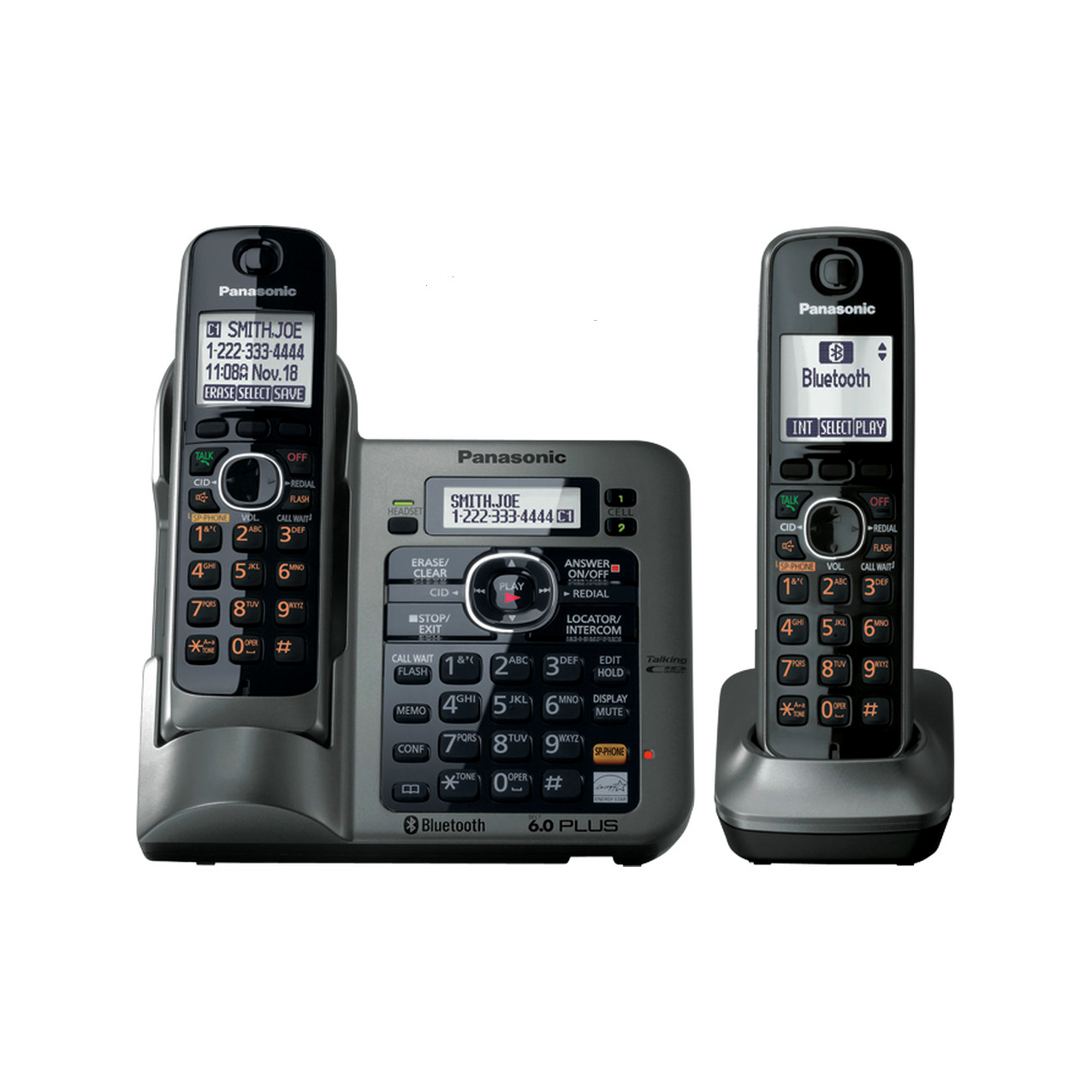 گوشی تلفن بی سیم پاناسونیک مدل Panasonic-KX-TG3822JX